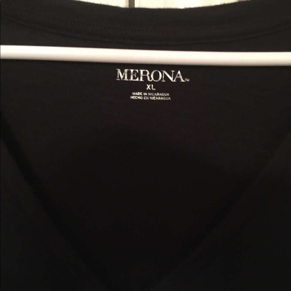 Black v neck top great condition. Worn once